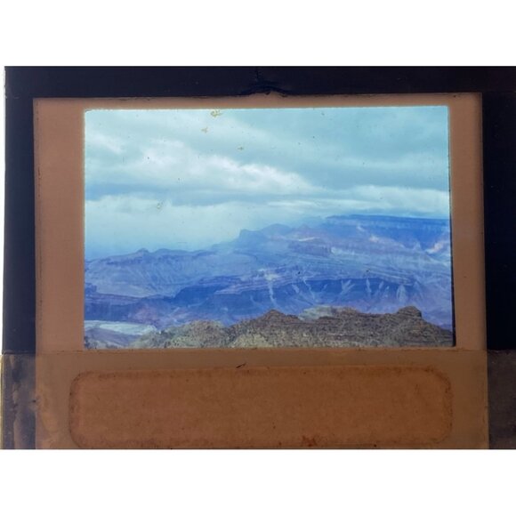 Vtg Lot of 22 Misc. Glass Slides Travel Grand Canyon Buffalo Cars Scenery - Picture 12 of 12